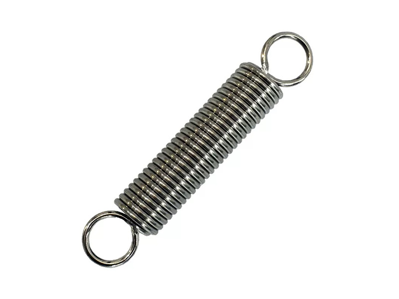 stainless steel white/black passivates, close ends tension spring